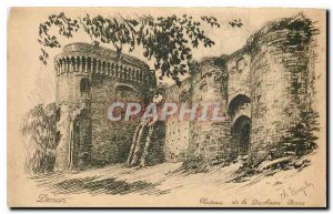 Postcard Old Dinan Chateau de la Duchesse