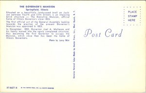 Illinois, Springfield - Governor's Mansion - [IL-174]