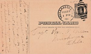 FL Jacksonville Florida-Florida Paper Co.-Adverising Vintage c1911 Postcard (E4)