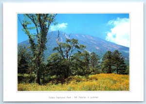 Nikko National Park Mt. Nantai in summer JAPAN 4x6 Postcard