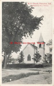 IN, Pierceton, Indiana, Methodist Episcopal Church, 1915 PM, HL Switzer Pub