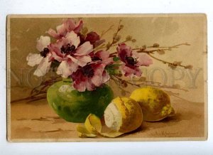 187682 FLOWERS & Limon by C. KLEIN old Meissner & Buch 1288 PC