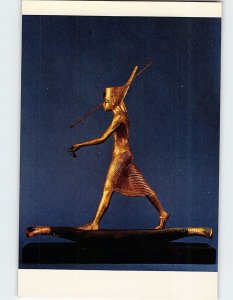 Postcard Tutankhamun Harpooning, Egyptian Museum, Cairo, Egypt