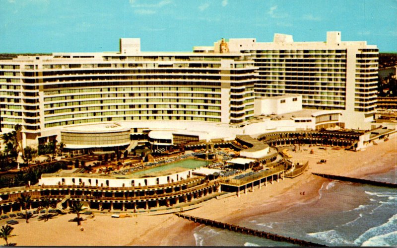 Florida Miami Beach The Fontainebleau Hotel Cabana and Yacht Club