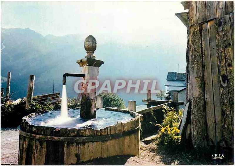 Postcard Moderne Saint Veran Hautes Alpes highest village in Europe