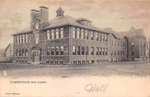 Somerville New Jersey High School Tuck Vintage Postcard AA71997