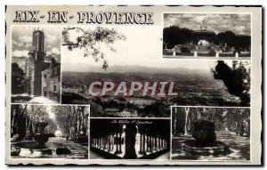 Old Postcard Aix En Provence