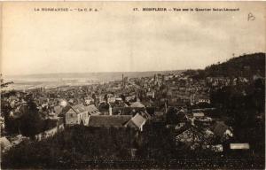 CPA La Normandie - HONFLEUR - Vue sur le Quartier St-Léonard (516375)