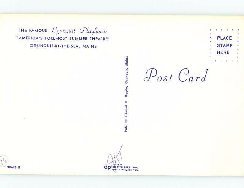 Unused Pre-1980 AERIAL VIEW Ogunquit Maine ME A4167