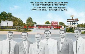 AL, Birmingham, Alabama, Constantine Drive In Restaurant, Texas Import No 24304F