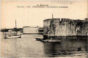 CPA La Bretagne - Finistere - CONCARNEAU l'Arriere-PORT la Citadelle (457469)