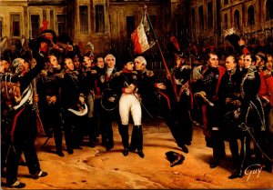 Adieu De Napoleon a la Garde 20 April 1814 Palais De Fontainbleau