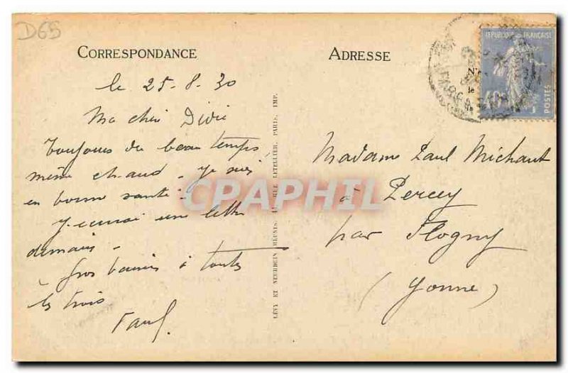 Postcard Old Approx Bareges Ferme Saint Justin