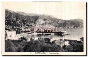 Old Postcard Panorama Beaulieu