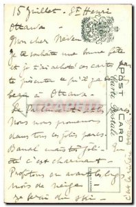 Old Postcard Aerial View Of Central Canada Ottawa