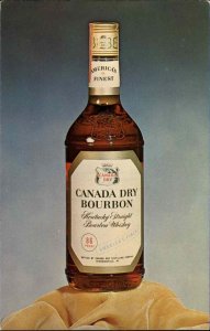 Nicholasville Kentucky KY Canada Dry Bourbon Whiskey Ad Advertising Vintage PC