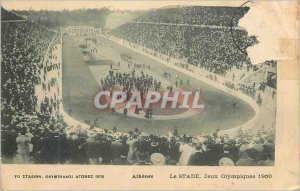 Old Postcard Stadium Athens 1906 Olympic Games