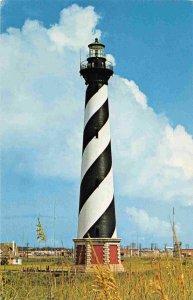 Cape Hatteras Lighthouse Outer Banks North Carolina 1965 postcard