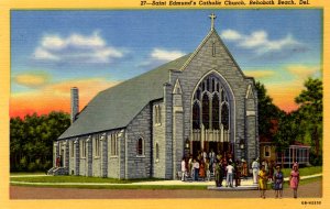 Rehoboth Beach, Delaware - The Saint Edmund's Catholic Church - in the 1940s