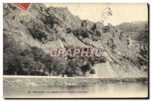 Old Postcard Besancon Rocks of the Citadel Tarragnoz