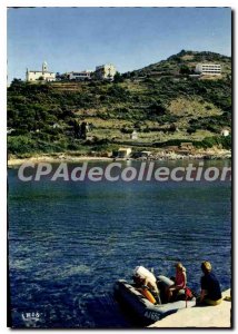 Postcard Modern Charm And Colors Of Corsica Cargese View Of The Navy