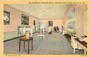 NY, Hyde Park, New York, Franklin D. Roosevelt Library, Exhibition Room