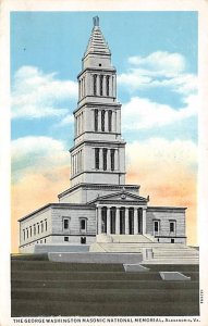 George Washington Masonic National Memorial Alexandria, Virginia USA 1935 