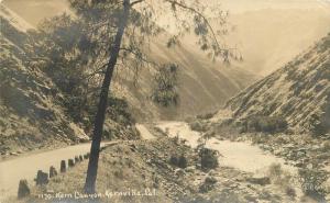 Canyon Kernville California 1928 RPPC Real photo postcard 2151