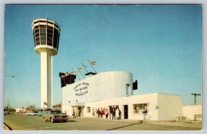 Burning Spring Wax Museum, Seagram Tower Niagara Falls Ontario, Vintage Postcard