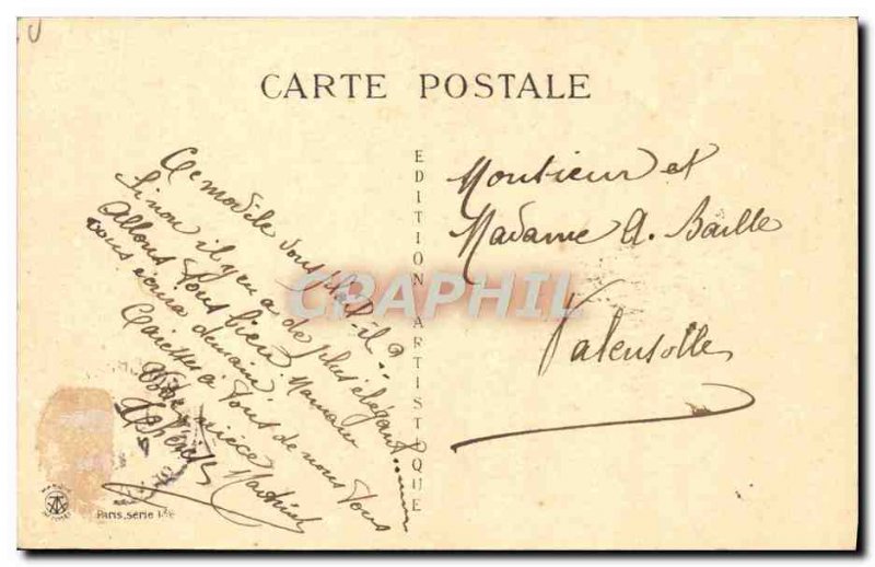 Old Postcard Fantasy Illustrator Woman Raillod