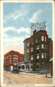 Atlanta Georgia GA Hotel Marion and Annex Vintage Postcard