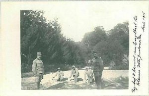 10021 -- VINTAGE POSTCARD - POLAND: Wola Jankowska - LODZ 1915 PHOTOGRAPHIC-