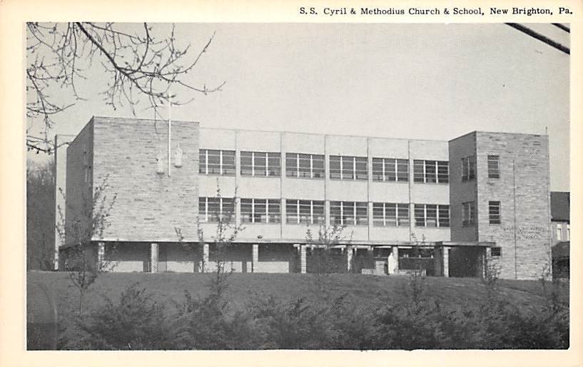 S. S. Cyril and Methodius Church and School New Brighton, Pennsylvania