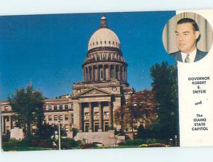 Pre-1980 GOVERNOR ROBERT SMYLIE & CAPITOL Boise Idaho ID hJ5450