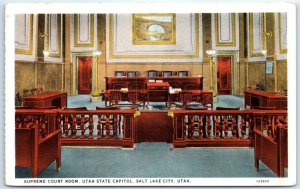 Postcard - Supreme Court Room, Utah State Capitol - Salt Lake City, Utah