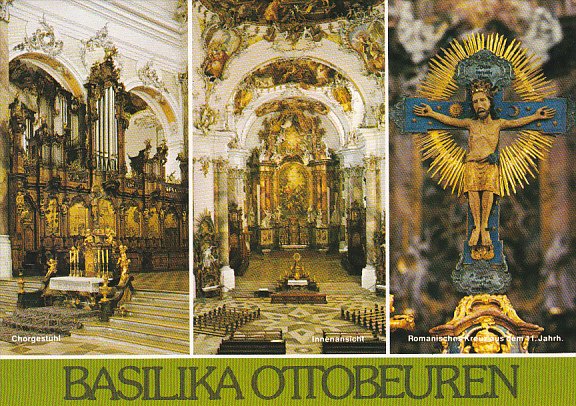 Germany Benediktinerabtei Ottobeuren Klosterkirche und Basilika