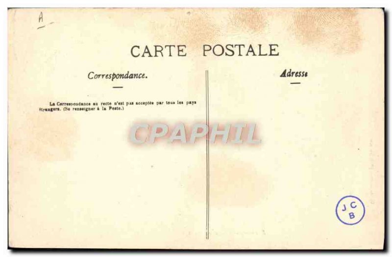 Old Postcard Saumur Horse Equestrian Fall in Breil