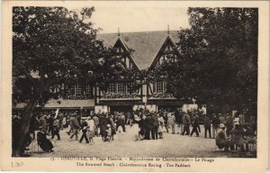 CPA DEAUVILLE Hippodrome de Clairefontaine - Le Pesage (1225378)