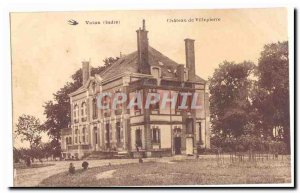 Vatan Old Postcard Chateau de Villepierre