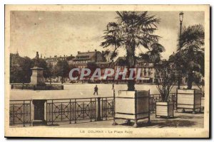 Old Postcard Colmar Place Rapp