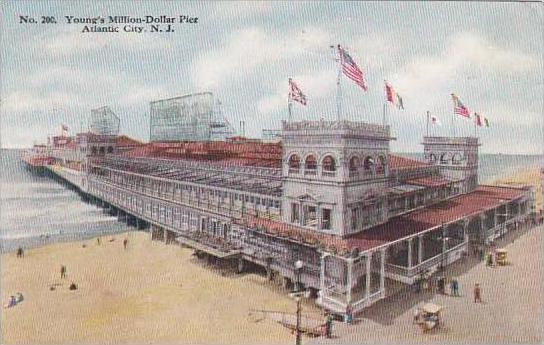 New Jersey Atlantic City Youngs Million Dollar Pier 1922