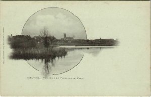 CPA PERONNE - Vue prise du Faubourg de Paris (120920)