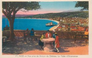 France Nice set of 17 semi-modern scenic postcards 