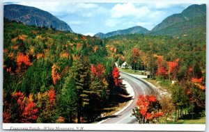 Postcard - Franconia Notch, White Mountains, New Hampshire, USA