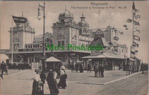 Dorset Postcard - Weymouth - The Pavilion & Entrance To Pier RS31315