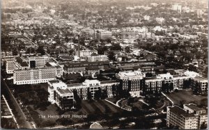 The Henry Ford Hospital Detroit Michigan Vintage RPPC C210