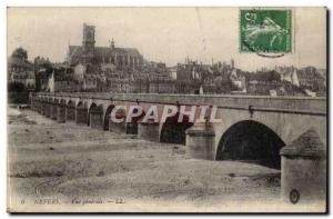 Nevers Old Postcard General view