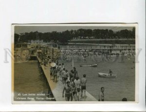 3173256 BULGARIA VARNA Sea bath Vintage photo postcard