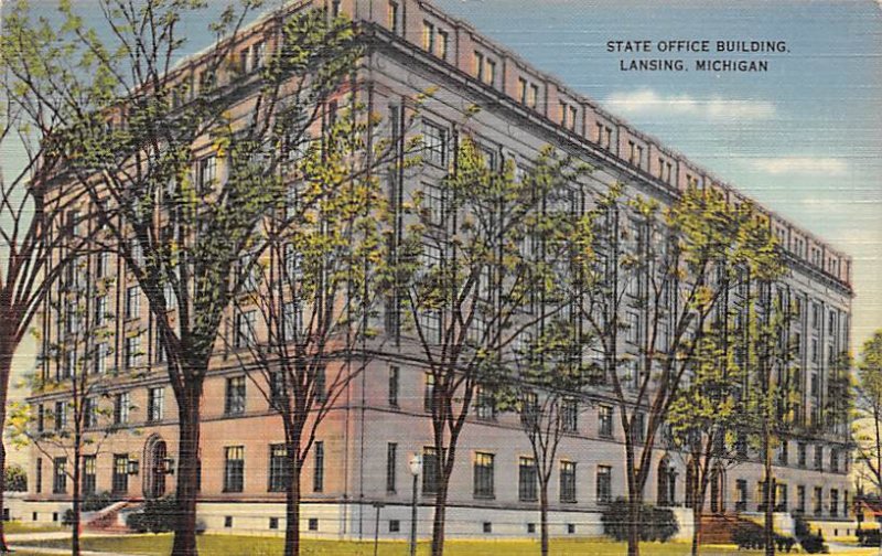 State Office Building View - Lansing, Michigan MI