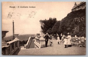 Postcard Perugia Al Giardinetto Carducci Italy  Foreign Europe Vintage Scene